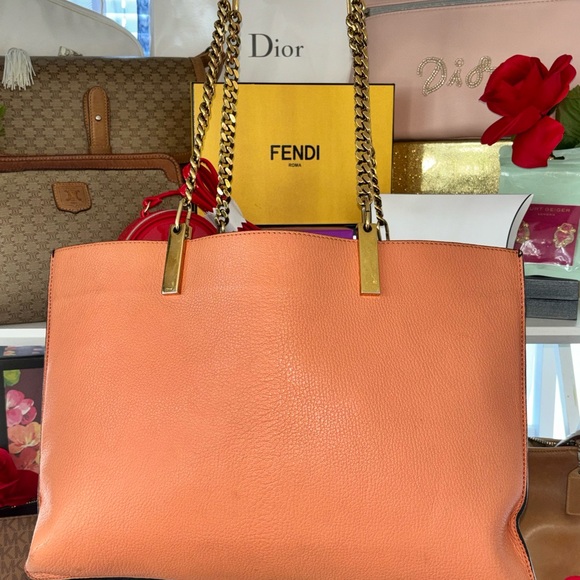 CHLOE Tri Color Carey Leather Tote bag - Picture 13 of 16